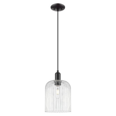 Downtown Urban - Bridal Veil - 1 Light Cord Hung Mini Pendant