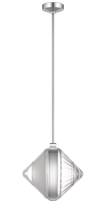 Copper Coast 1 - Light LED Pendant, Polished Nickel