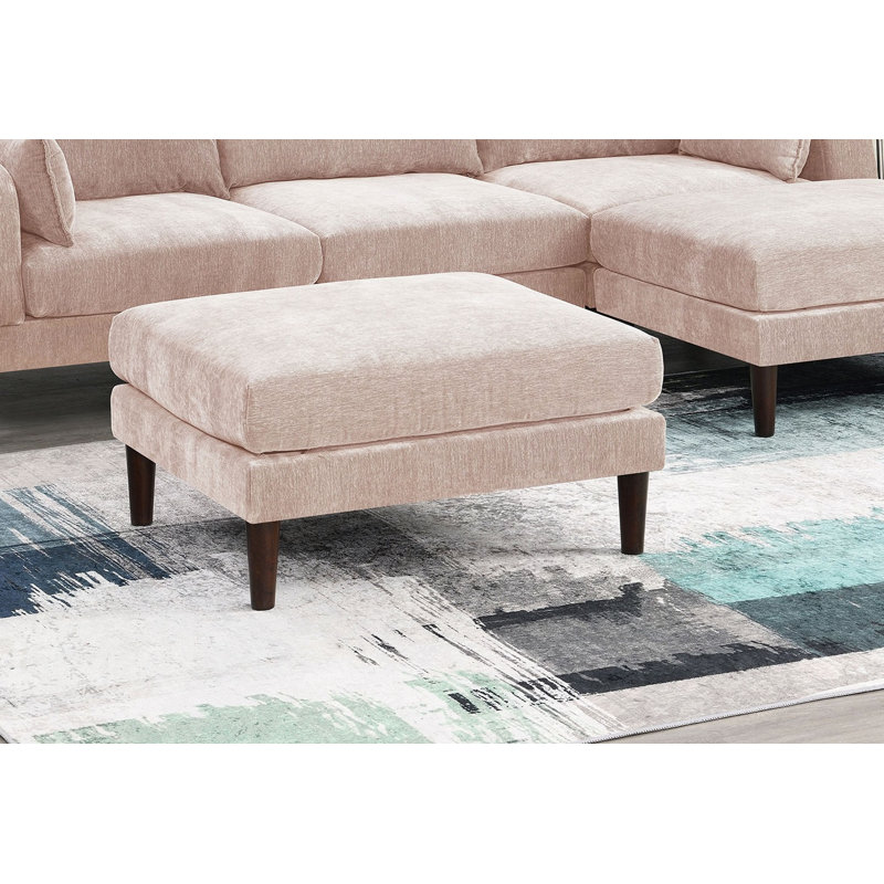 Repose-pieds 1pc Morgan, Rose
