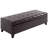 Hillcrest Faux Leather Upholstered Storage Bench-26077105