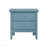 Teal Elegance Nightstand with Drawers