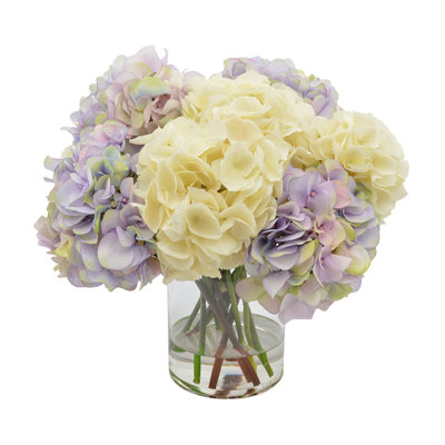 Polysilk Hydrangea Arrangement