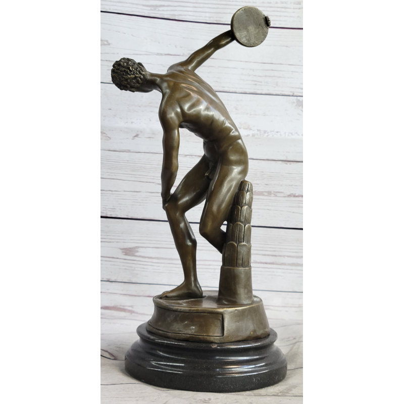 Figurine Kelsie Grand Tour Discus Thrower Discobolos Myron