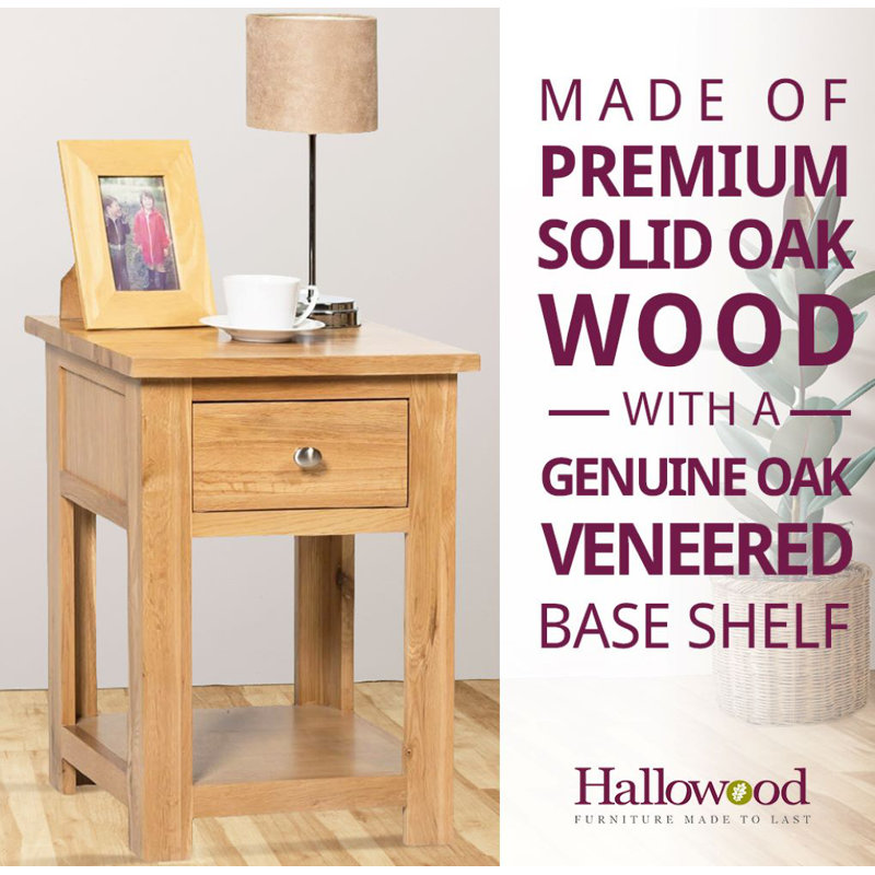 Farris Solid Wood Side Table Set