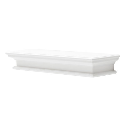 Tablette flottante avec bord vivant