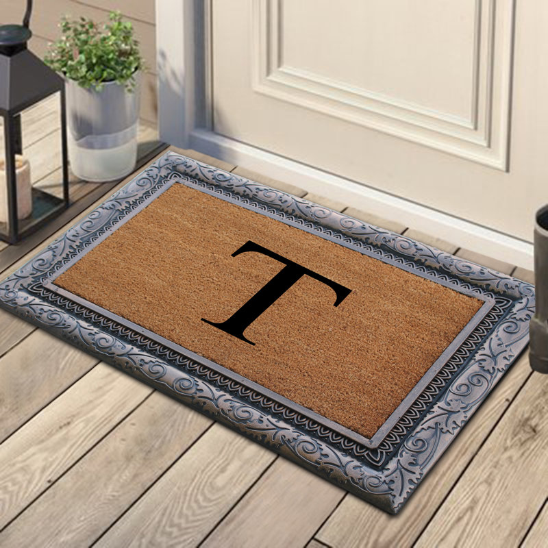 Tapis d’extérieur antidérapant anti-dérapant 36" x 24" en caoutchouc et coco Mazama, T