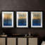 ABSTRACT Series I - Impression encadrée de qualité supérieure sur mesure mat - 3 pièces-1714280640-1714280646