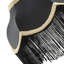 28cm H Fabric Empire Lamp Shade ( No Direct Attachment Method ) in Black