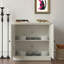 Buffet de rangement polyvalent avec 2 portes décoratives en miroir en acrylique-117262835
