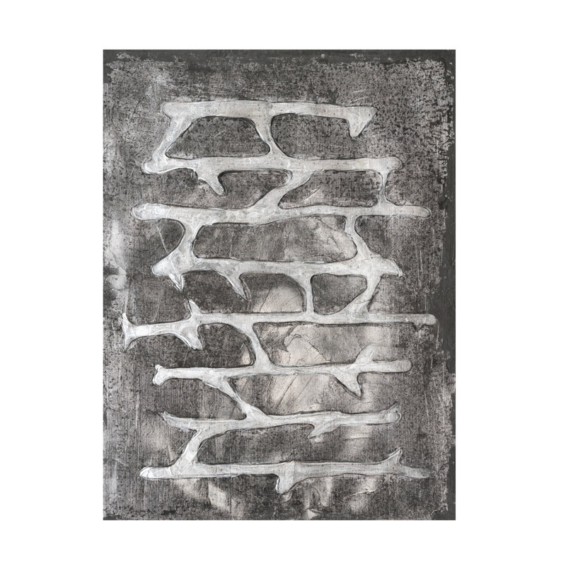 Art mural sur toile tendue - Michael Willett «Silver Filament I», art mural pour salon, chambre à coucher ou bureau - 24 x 32