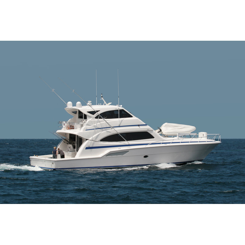 Yacht At Sea - Wrapped Canvas Print, 51cm H x 76cm W x 3.8cm D