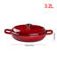 Breeins 3.2L Cast Iron Stock Pot