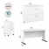 Studio A 3 Writing Desk Office Set