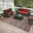 Akshath Performance Chenille Washable Indoor / Outdoor Rug-1830910338
