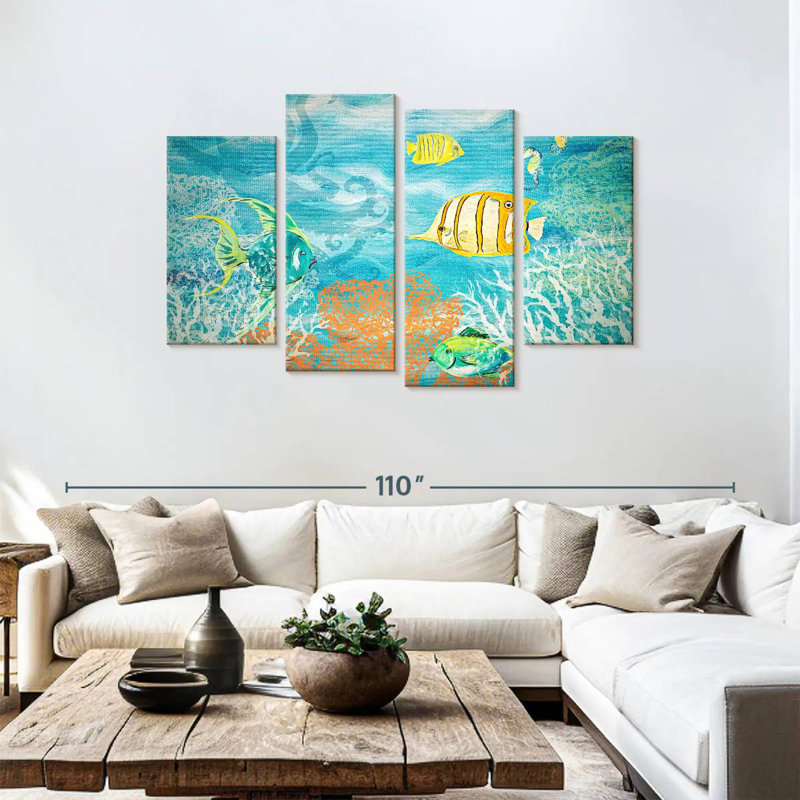 Poissons sous la mer