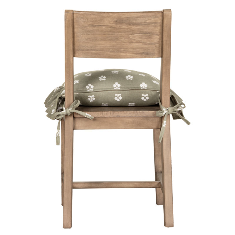 Coussin de chaise Winona, Sage
