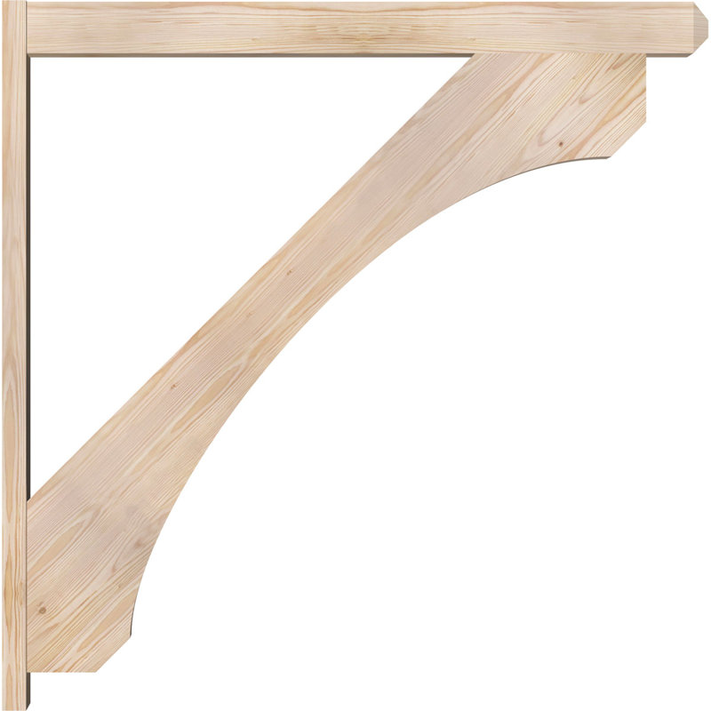 Legacy Craftsman Perspectives, P 48 po x H 48 po, Cèdre rouge de l'Ouest de 8 po (sciage brut)