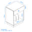 76.2cm H Media Cabinet-1242934036