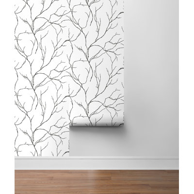 Aliyahmarie Peel & Stick Floral Roll