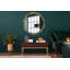 Huldar Glass Flat Wall Mirror