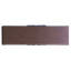 Banc rembourré en bois sculpté et cuir