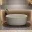 Baignoire autoportante 51 po autoportante de couleur orange avec trop-plein, dissipation de la chaleur lente, baignoire facile à installer, taches, bain confortable