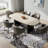 Soft Modern Abstract Non-Slip Washable Area Rug In Marble Pattern-1473662907-1473947665