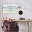 "Abstract Citrus Surf", ensemble d'art mural sur toile 2 pièces, design par June Erica Vess-932788365