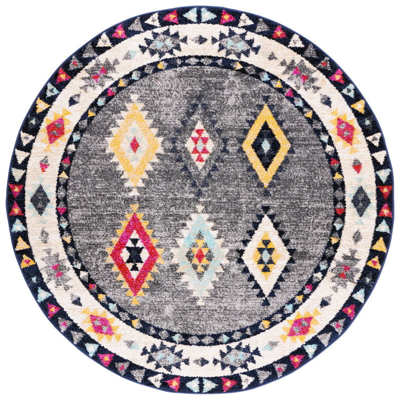 Katarina Performance Southwestern Rug, Round 6'