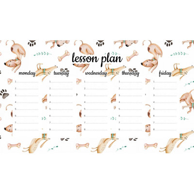 Magnetic Lesson Plan Puppies on the Run