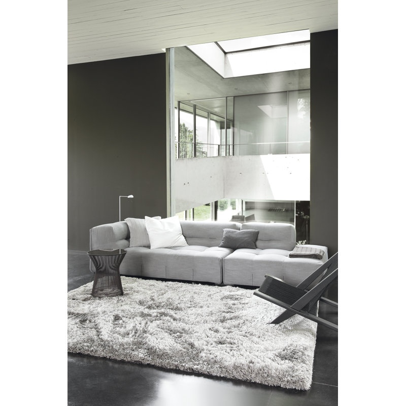 ADORE, Silver, Rectangle 5'7" x 7'10"