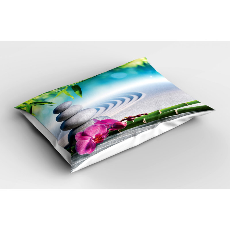 Sun Polyester Sham Set, Twin