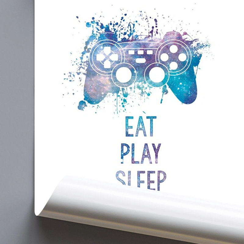  Officiellement sous licence Gamer Splash III 18 x 24 pouces, affiche d'art - impression sur demande - papier affiche - prêt à encadrer