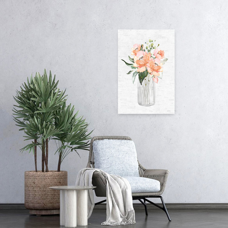 Art floral printanier I, H 24 po x l 16 po
