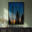 Art mural encadré, impressions murales abstraites rétro pour chambre à coucher - 16 po x 24 po-877979739