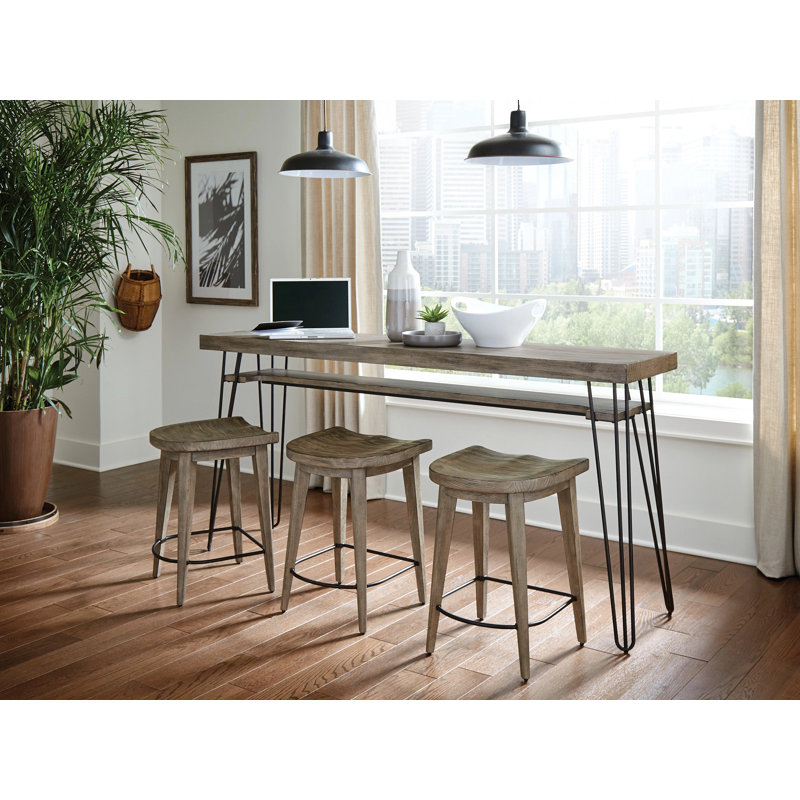 Ozan 78" Console Table and Stool Set