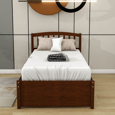 Twin Storage Platform Bed with Drawers
