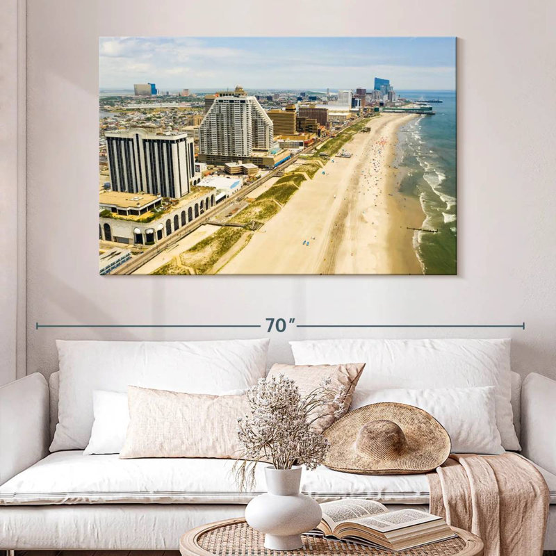 Lynelle, côte d'Atlantic City, H 34 po x l 51 po
