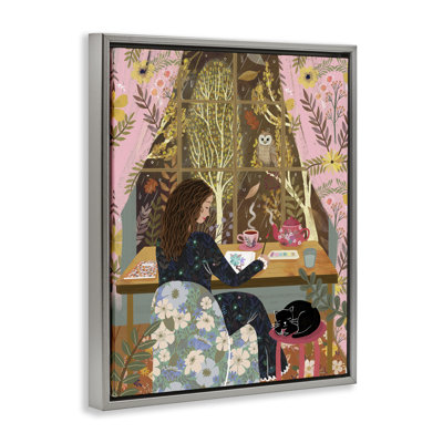 Cadre flottant Autumn View Relaxing View, design par Mia Charro