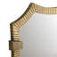 Monty Brass Framed Wall Mirror