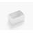 43"  Acrylic Freestanding Bathtub ,Spacious Rectangle Shape, Gloss White Finish, Chrome Overflow & Pop-Up Drain CUPC Certificate