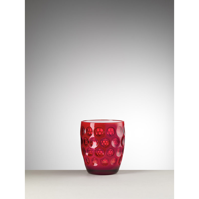 Lente 15 oz. Verre à boire en acrylique, Rouge