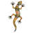 Metal Indoor Outdoor Lizard Wall Decor-1401423392