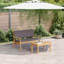 Solid Wood Outdoor Bench-117955332