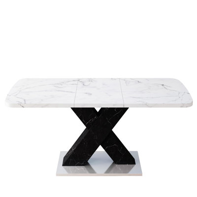 Table de salle à manger moderne carrée