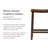 Maven Lane Noah Backless Stool Upholstered with Faux Leather-111462727-111462729