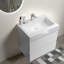Meuble-lavabo de salle de bain avec lavabo, grand meuble-lavabo flottant mural pour salle de bain moderne, lavabo une pièce SANS drain, pré-assemblé-1766959739-1766959729-1766959738