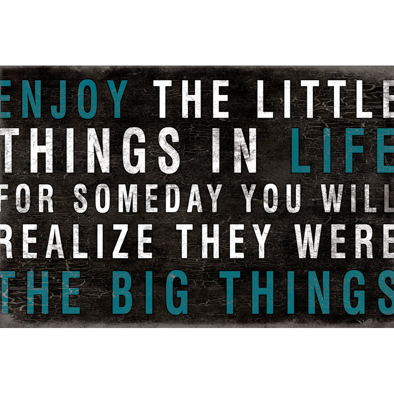 Be Encouraging Sign 2 - Wrapped Canvas Print, 30cm H x 46cm W x 3.8cm D