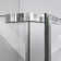 Prism 40" W x 40" D x 74.75" H Frameless Neo-Angle Reversible Shower Kit with Towel Bar and Base Included
