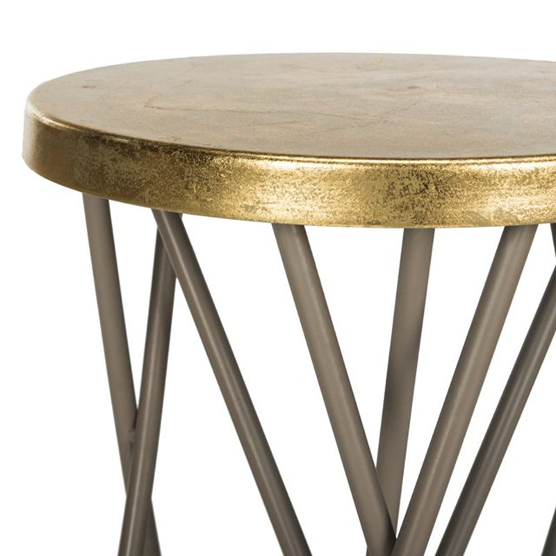 Tabouret de bar et de comptoir Lulabelle, Beige, Tabouret de comptoir (assise de 24 po de hauteur)
